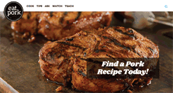 Desktop Screenshot of eatpork.org